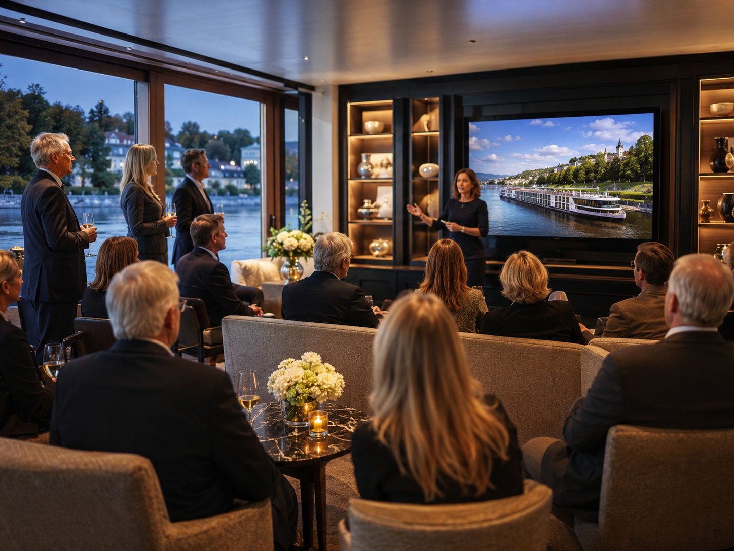 Exclusive client event presentation